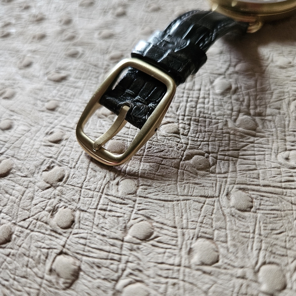 Shinola Gold Case with Brown Leather Strap Watch - Picture 6 of 12